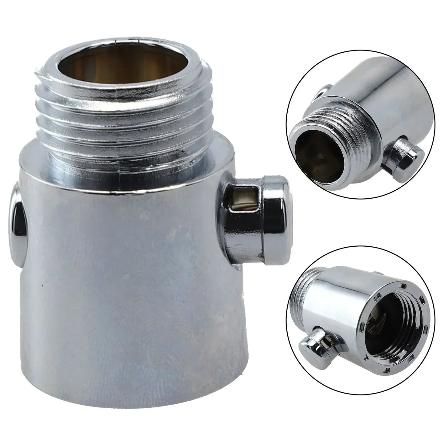 Shower Head Flow Control Valve — One-Button Pause Water Stop Valve for Handheld Shower