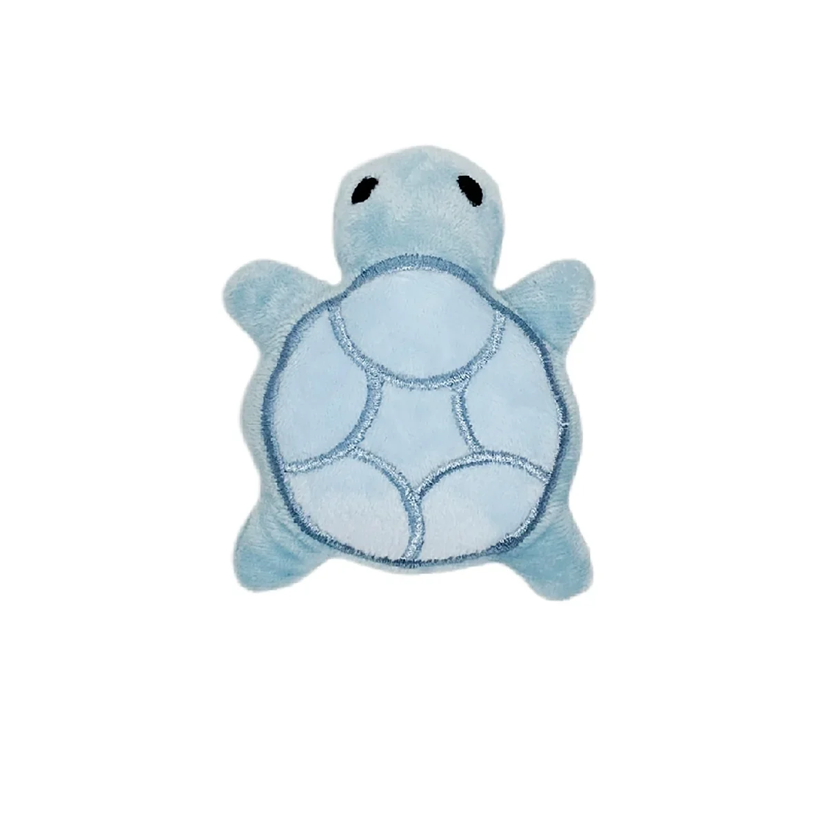 Mini Turtle Plush Dog Toy for Puppies, Teething Relief & Bite-Resistant Dental Chew