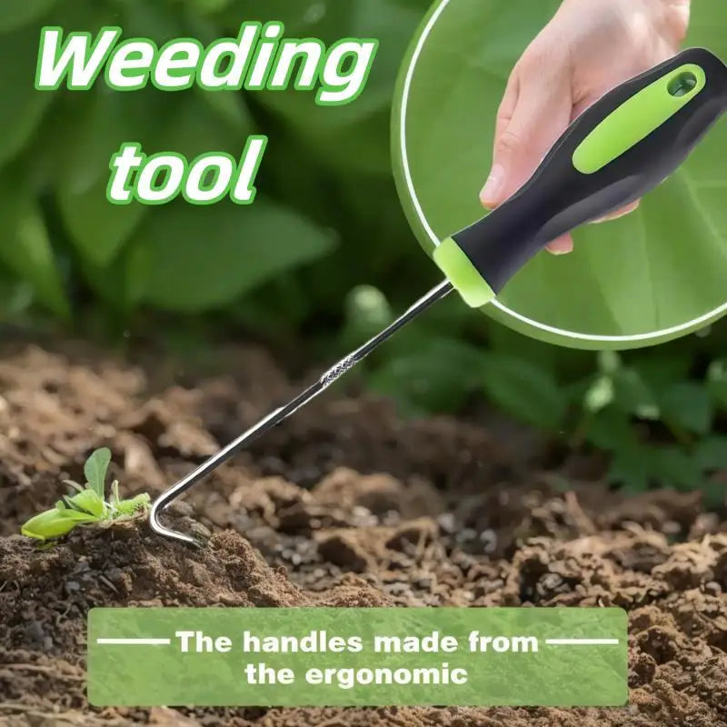 Heavy-Duty Weed Puller – Ergonomic Manual Root Remover with Non-Slip Grip for Lawn, Patio & Gravel