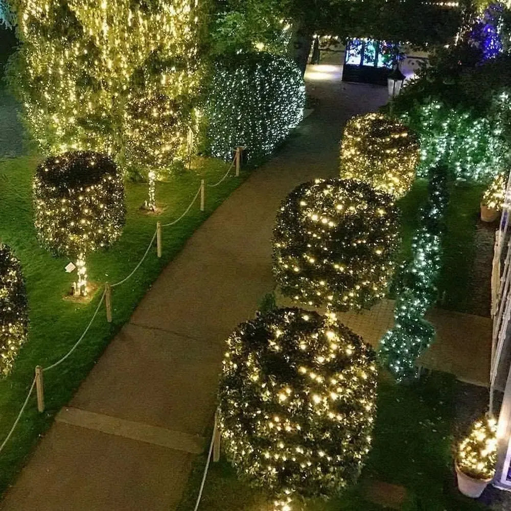 500/1000 LED Fairy String Lights - 50m/100m Waterproof LED String with Remote, Warm White/Multicolor for Christmas, Wedding & Outdoor
