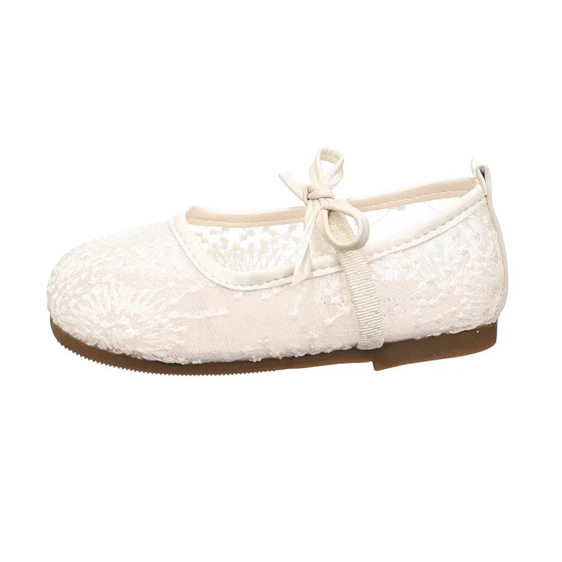 Girls Breathable Soft Sole Sandals Non-Slip Comfortable Casual Princess Flats