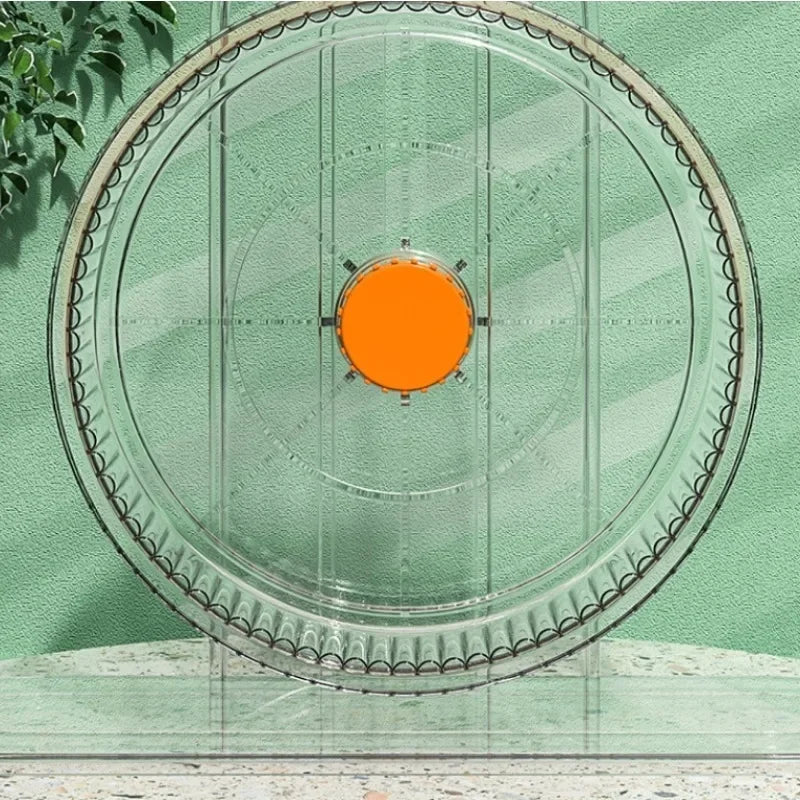 Widened Hamster Running Wheel with Double Bearings, Adjustable Height — 21 cm (8.3 in) Exercise Wheel for Djungarian & Small Rodents