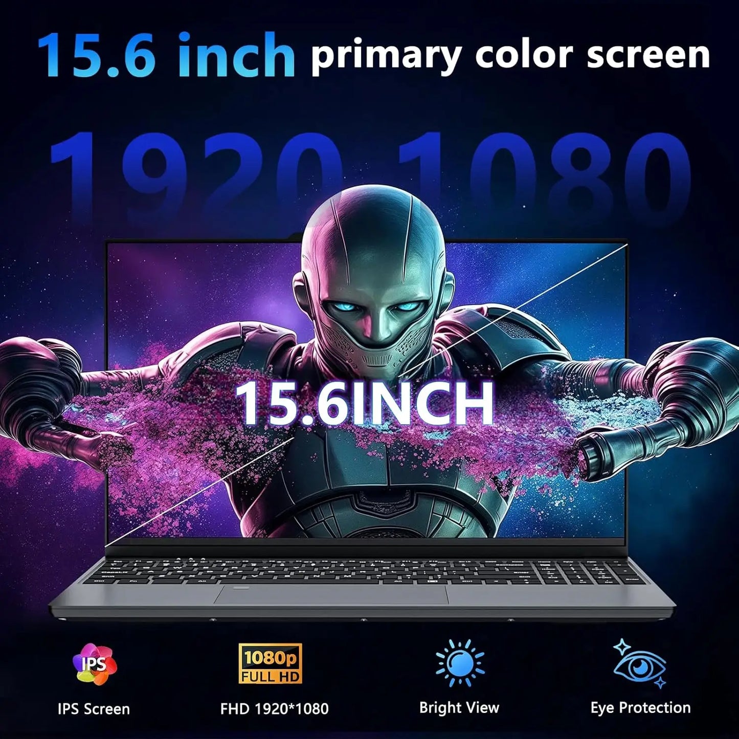 15.6-inch (39.6 cm) Gaming Laptop Intel Core i9 Windows 11 Pro 16GB DDR4 1TB SSD IPS FHD 1920x1080 Fingerprint Backlit Keyboard