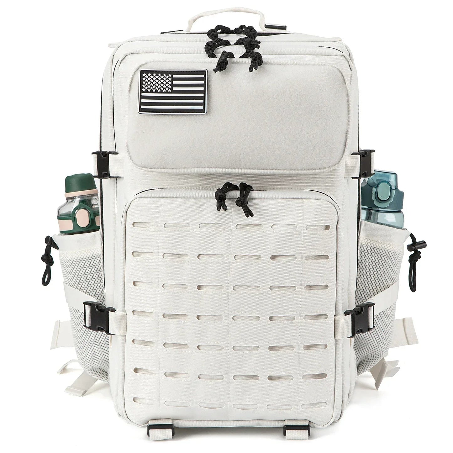 45L Tactical Backpack - 900D Waterproof MOLLE Rucksack for Hiking, Camping, Travel & School