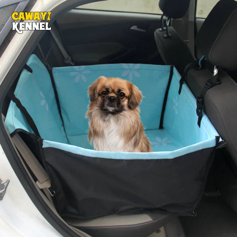 Pet Car Seat Cover Hammock for Dogs & Cats Waterproof Rear Bench Protector 60x35x53 cm (23.6x13.8x20.9 in)