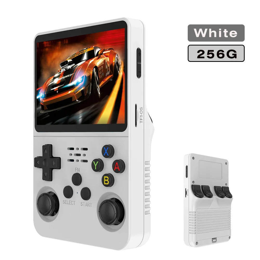 Retro Handheld Game Console 3.5-Inch (8.9 cm) IPS Screen 64/128/256GB Portable Pocket Game Player Kids Retro Gaming Gift