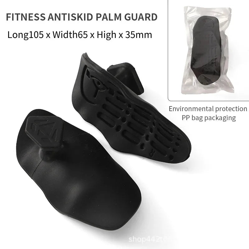 Anti-Slip Weightlifting Hand Grips – 1 Pair Palm Protection & Training Grips, 3 Sizes (92–120 mm / 3.6–4.7 in)