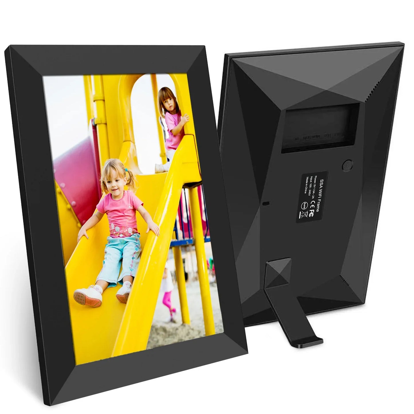 10.1-Inch (25.7 cm) WiFi Digital Photo Frame 1280x800 IPS HD Touchscreen, 64GB Cloud Smart Frame Wall-Mountable