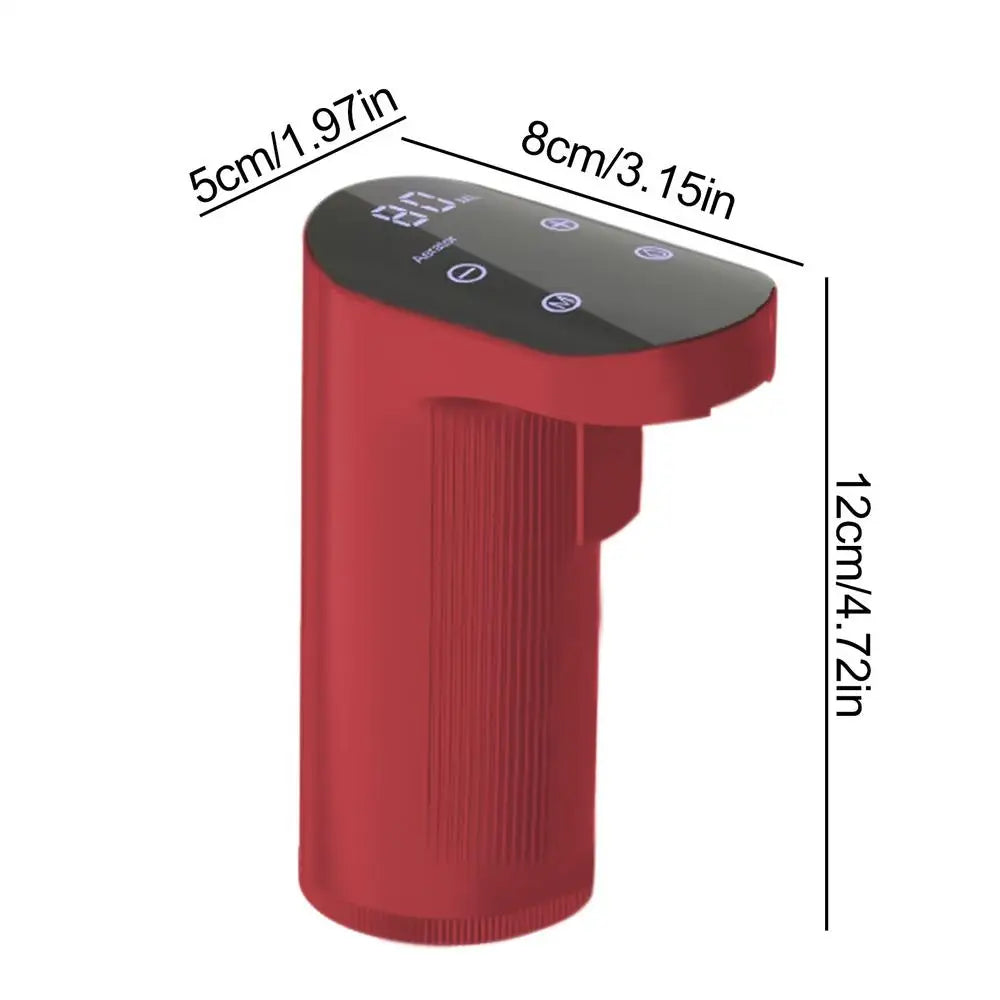 USB Rechargeable Electric Wine Aerator and Dispenser - Adjustable Pour, Stable Flow