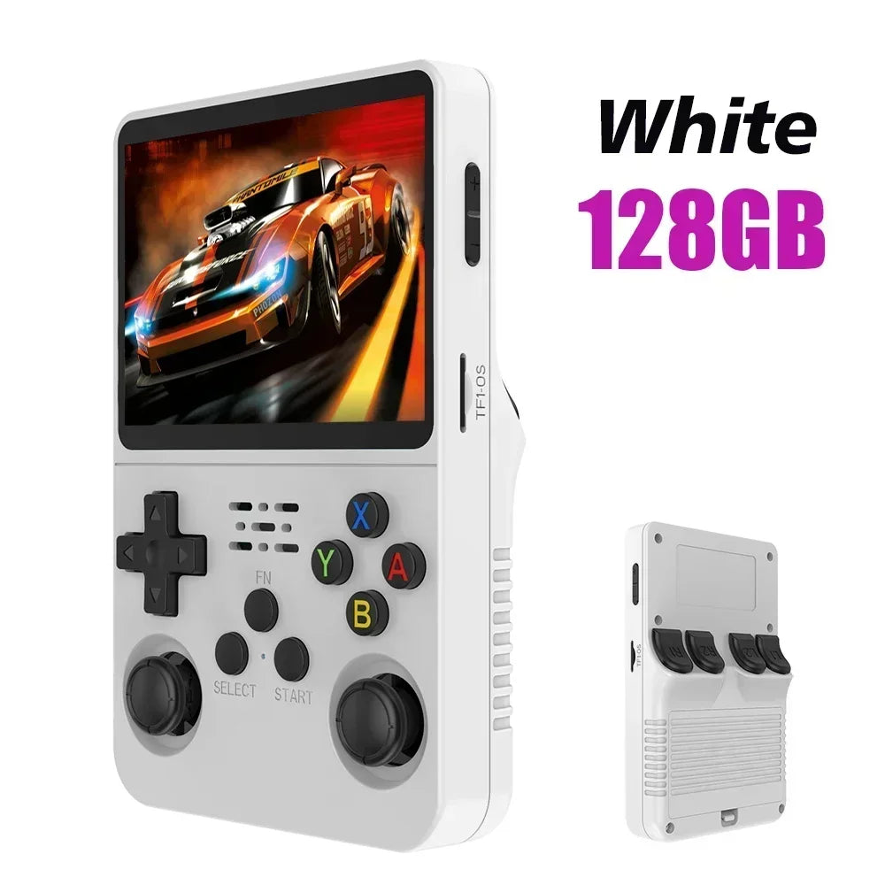 Retro Handheld Game Console 3.5-Inch (8.9 cm) IPS Screen 64/128/256GB Portable Pocket Game Player Kids Retro Gaming Gift