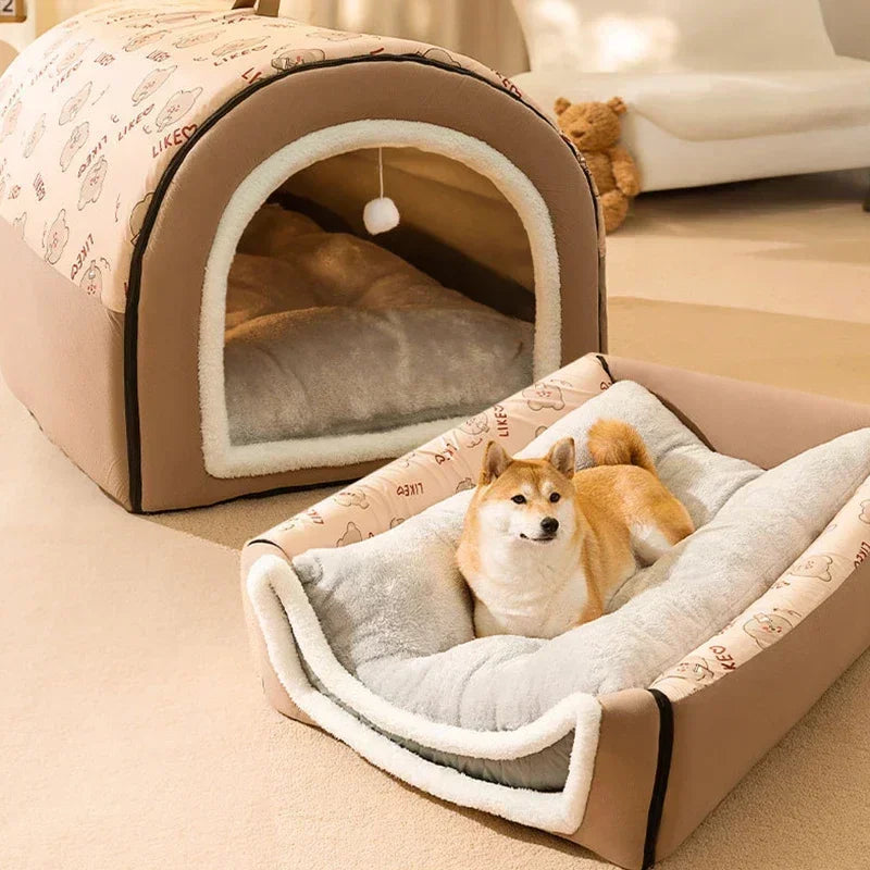 Removable Washable Pet Bed — Cozy Nest for Small to 2XL Dogs & Cats (35–75 cm | 14–30 in)