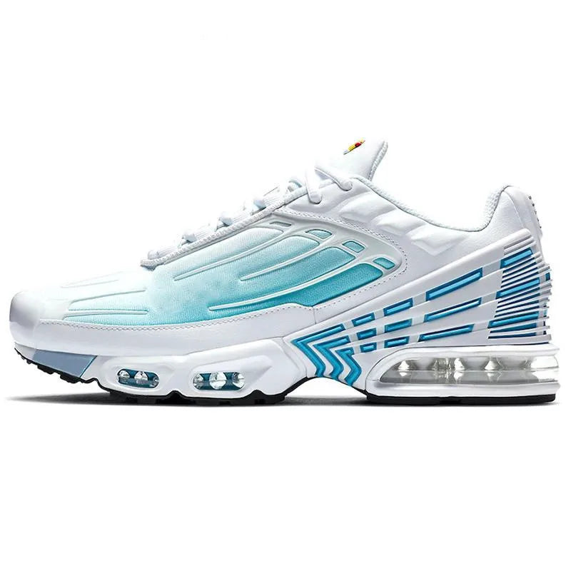 Silver Black Breathable Outdoor Running Sneakers – Comfortable Unisex Athletic Shoes (EU 36–46)