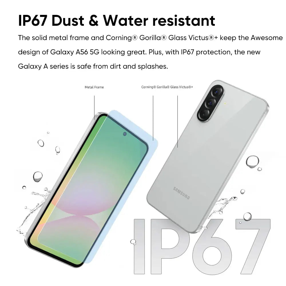 Global Version 5G Smartphone 6.7" (17.0 cm) Super AMOLED 120Hz — 50MP Triple Camera, 5000mAh, 45W Fast Charge