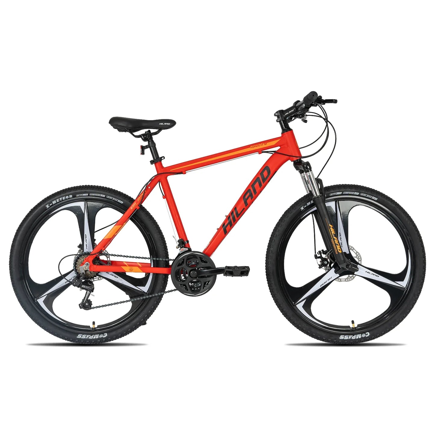 Mountain Bike, 21-Speed Drivetrain, Aluminum Frame, 26-Inch (66 cm) Wheels, Disc Brakes — Unisex MTB