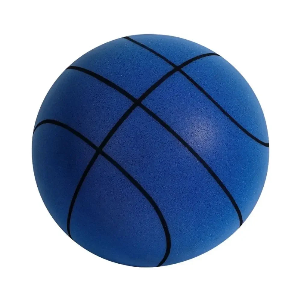 Silent Foam Basketball Low-Noise Indoor Training Ball for Kids — Soft PU, 15 cm / 18 cm (5.9" / 7.1")