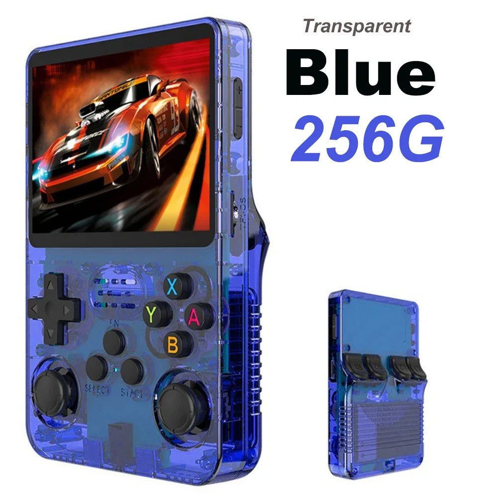 Retro Handheld Game Console 3.5-Inch (8.9 cm) IPS Screen 64/128/256GB Portable Pocket Game Player Kids Retro Gaming Gift