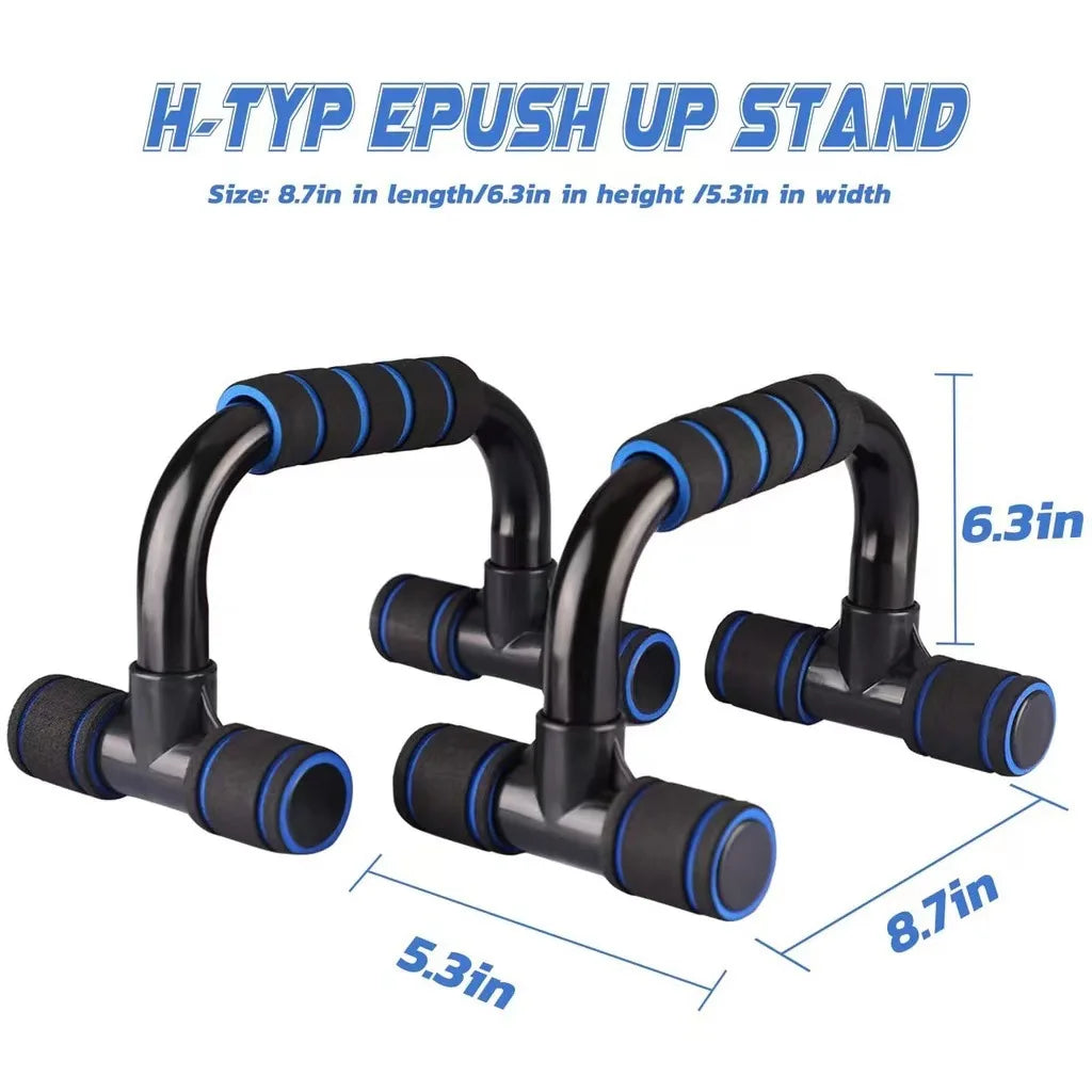 Push-Up Bars Foam Grip Pushup Handles – Pushup Stands for Home Workout & Strength Training