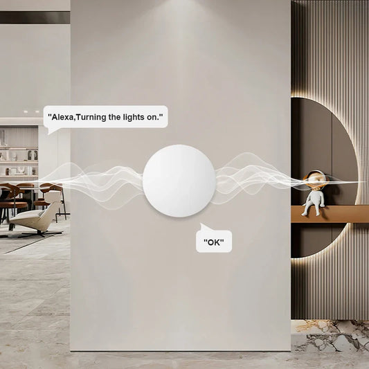 Zigbee Smart Wireless Button Switch - Smart Scene Controller for Voice Assistants
