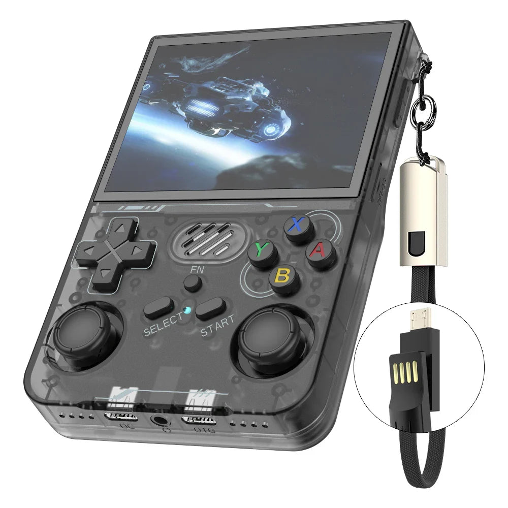 Retro Handheld Game Console 3.5-Inch (8.9 cm) IPS Screen Portable Pocket Gaming Player Wi-Fi 15,000+ Games ArkOS Kids Gift