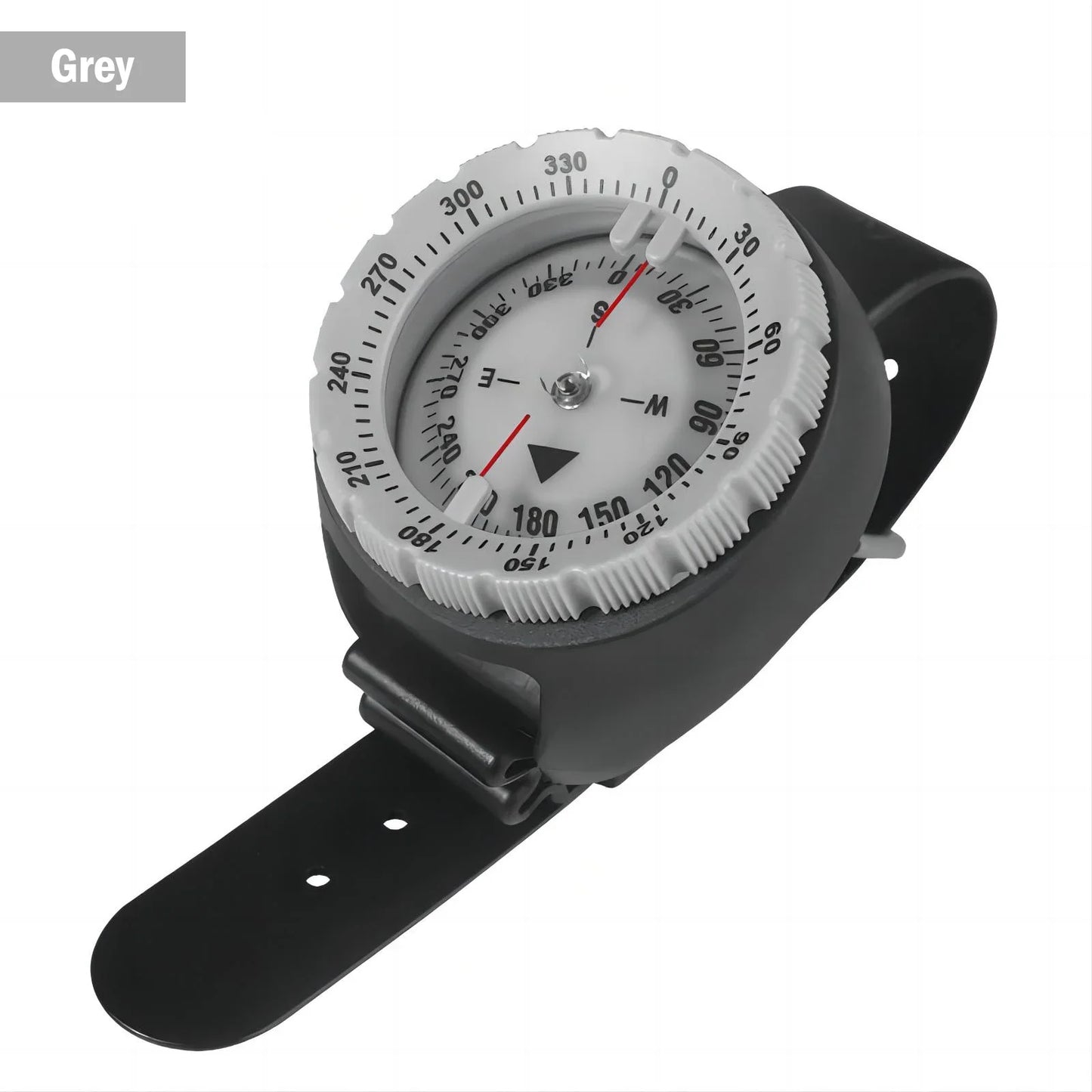 Digital Underwater Diving Compass Wristwatch 50m Waterproof Luminous Scuba Navigator