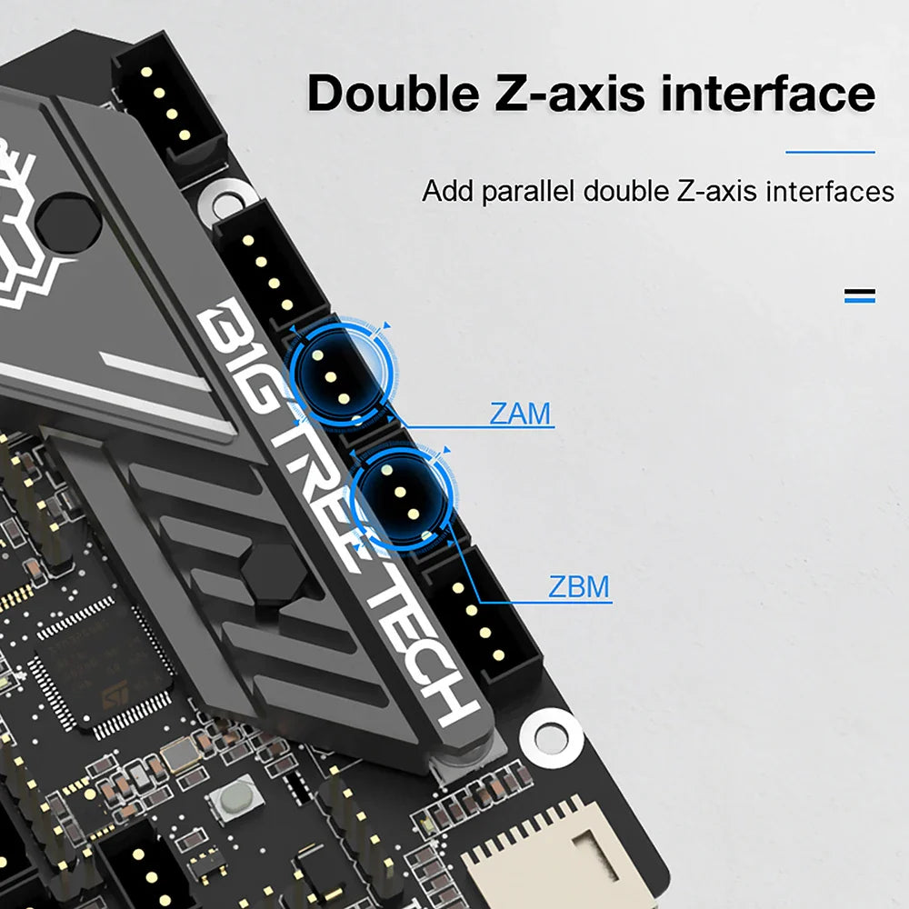 SKR Mini E3 Motherboard with TMC2209 UART — 3D Printer Mainboard Compatible with Ender 3, Ender 5 Pro, CR-10